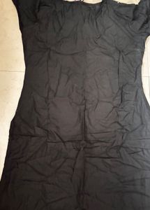 LIBAS Black Emblished Kurta