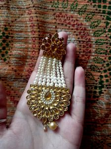 Combo Of Long Earrings And Pasha/Maangtika 💖🤌🏻