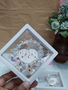 Kawaii Crystal Hand Bracelet For Kid&#39;s