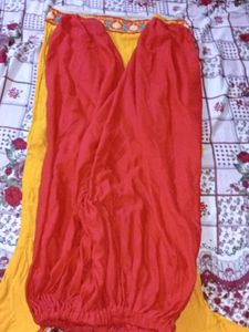 Cotton  Kurti With Affgani  Pant