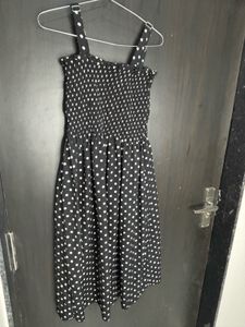 Polka Dot Midi Dress