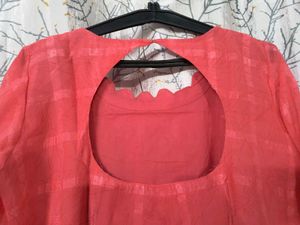 Georgette Kurta With Dupatta