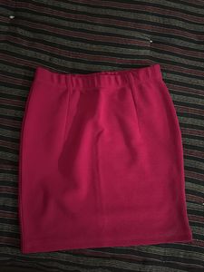 Pink Mini Skirt