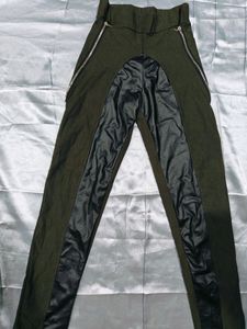 Imported Leather Jeggings Pant