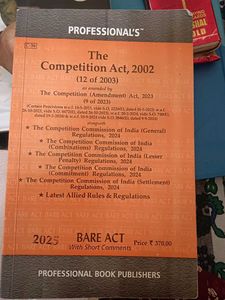 The Competition Act, 2002