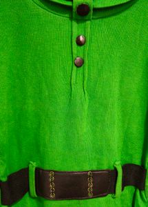Green Top With Belt