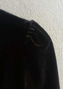 Glittery velvet dress
