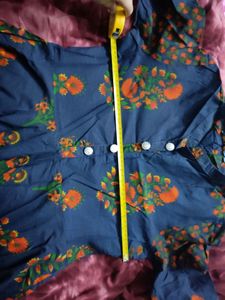 Flared cotton kurti