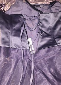 Y2K Corset Bollywood Gown