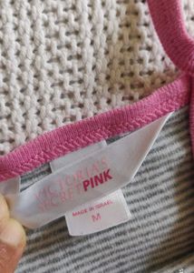 Victoria secret Striped Nightsuit