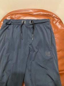 Blue Synthetic Lower Trackpant