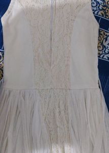 Off White Gown Dress 🦋