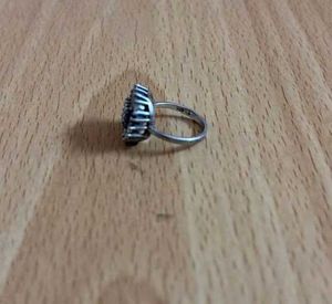 Multicolored Pure Silver Ring