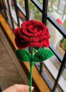 Handmade Crochet Rose