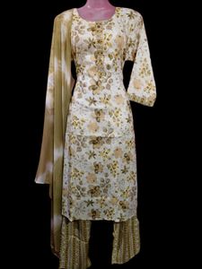 🆕 Floral Print Salwar Kameez Suit