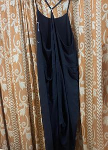 Shien Black Cat Dungaree
