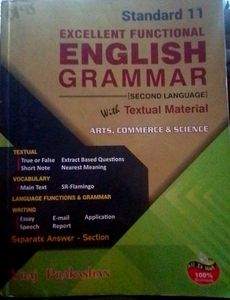 Standard 11 English Grammar Book