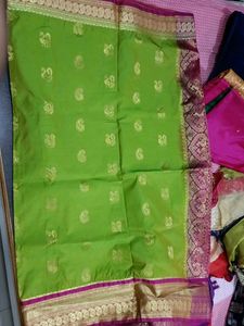 Green Paithani Saree
