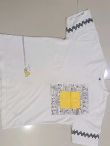 White Graphic T-shirt