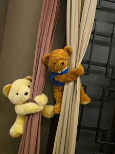 Cute Teddy Bear Curtain Tiebacks