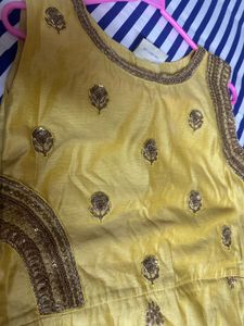 Beaded Yellow Dress