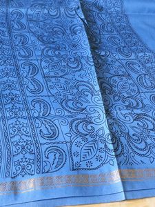 Blue Ethnic Saree