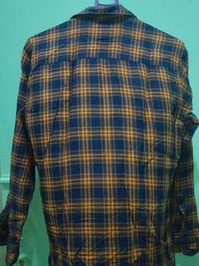 Blue and Yellow Plaid Flannel