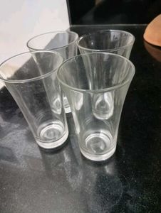 Set of 4 Glass Tumblers