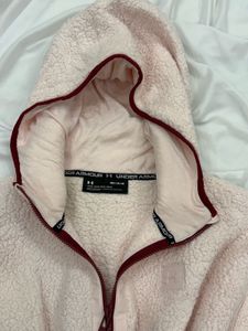 under armour pink hoodie
