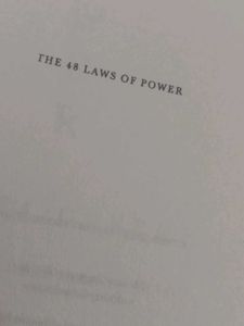 THE 48 LAWS OF POWER (by Robert Greene)