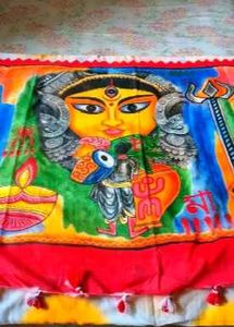 Printed Fabric Piece ||  Durga Pujo Special Offer
