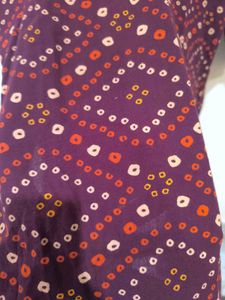 Rajasthani tie-dye kurti