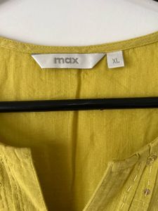 Lime Green Cotton Top