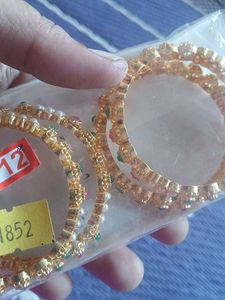 Gold-toned Bangles for baby girls