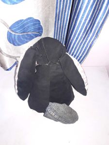 Aesthetic Cute Black Rabbit Soft Toy