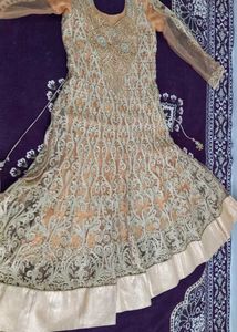 Golden Anarkali