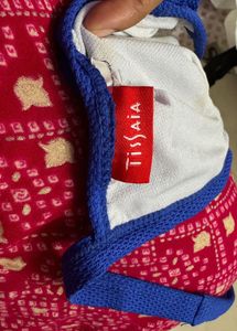 Blue &amp; Red Bikini Set
