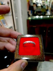 Diamond Ring Pure Silver 925