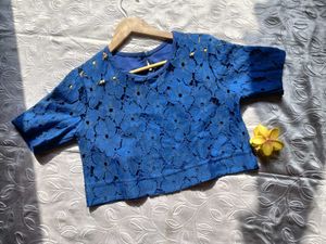 Designer Crop Top 💙