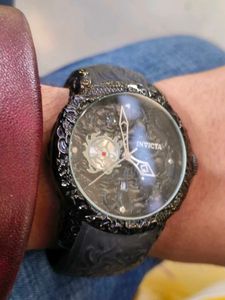 Invicta Watch Heavy Metrial Black 🖤 Time Date Ava