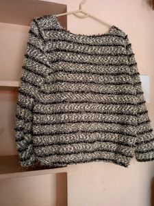 Striped Knit Top