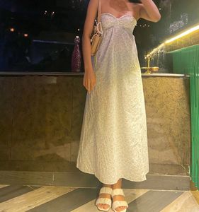 Tube Floral Dress