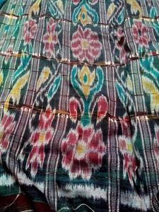 Blue Handloom Saree