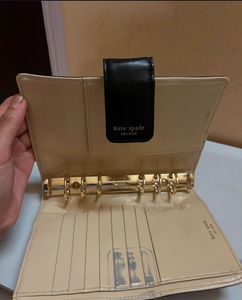 Kate Spade Diary Black Leather Personal Planner