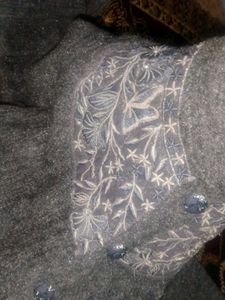 Elegant Grey Cardigan