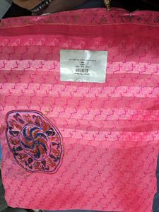 Pink Ethnic saree