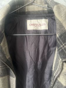 Vintage Omphalos Plaid Wool Jacket