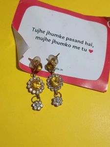 Sparkling Gold Earrings