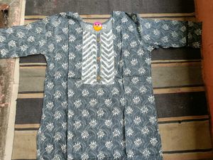Women Cotton Printed Kurti Only ( M )
