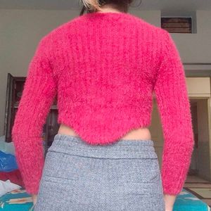 Red Woolen Top🍒